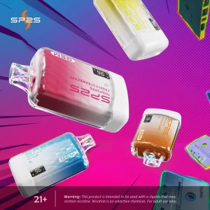 【SP2S 思博瑞】9000口拋棄式電子煙 💗智能螢幕・可充電設計・超大容量