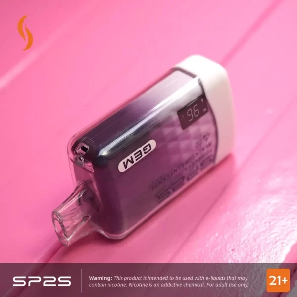 【SP2S 思博瑞】9000口拋棄式電子煙 💗智能螢幕・可充電設計・超大容量：圖片 3