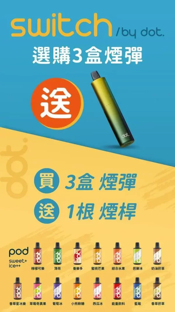 佩特里 DOT SWITCH｜一盒雙彈組 💗（不通用替換彈）：圖片 7